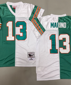 Dan Marino Miami Dolphins Authentic Split Throwback Retired Player Jersey
