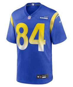 Alternative view of Colby Parkinson Los Angeles Rams Nike Team Game Jersey -  Royal