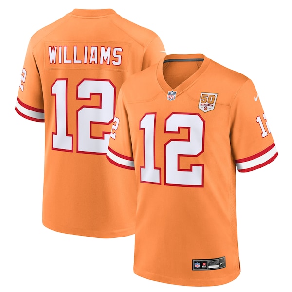 Doug Williams Tampa Bay Buccaneers Nike 50th Season Game Jersey - Creamsicle