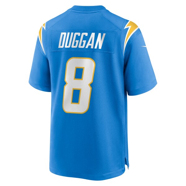 Max Duggan Los Angeles Chargers Nike Team Game Jersey - Powder Blue - Image 3