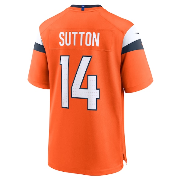 Courtland Sutton Denver Broncos Nike Game Jersey - Orange - Image 3