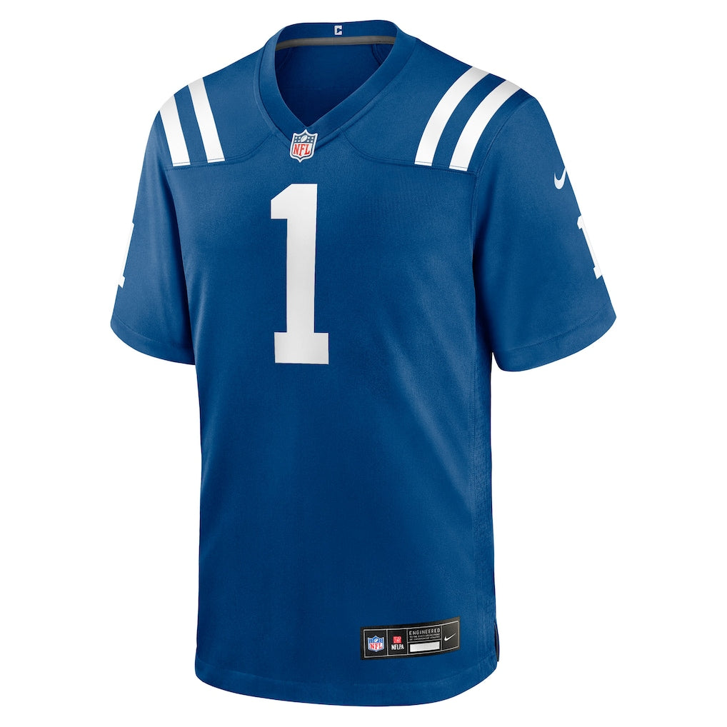 Ahmad Sauce Gardner Indianapolis Colts Nike Game Jersey - Royal - Image 2