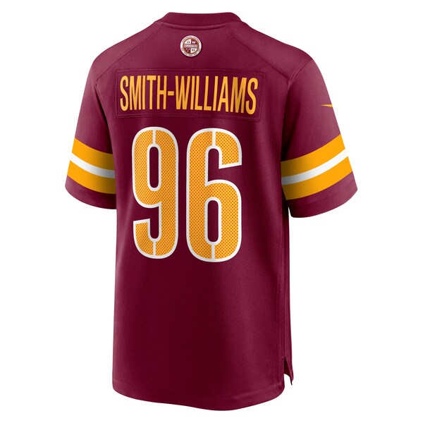 James Smith-Williams Washington Commanders Nike Game Player Jersey - Burgundy - Image 3