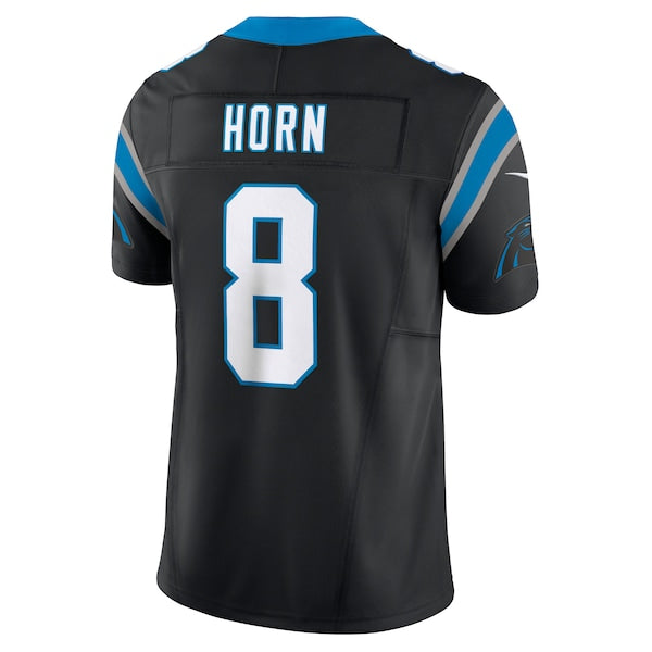 Jaycee Horn Carolina Panthers Nike Vapor F.U.S.E. Limited Jersey - Black/Blue - Image 4