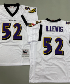 Ray Lewis  Baltimore Ravens Authentic Throwback Retired Player Jersey
