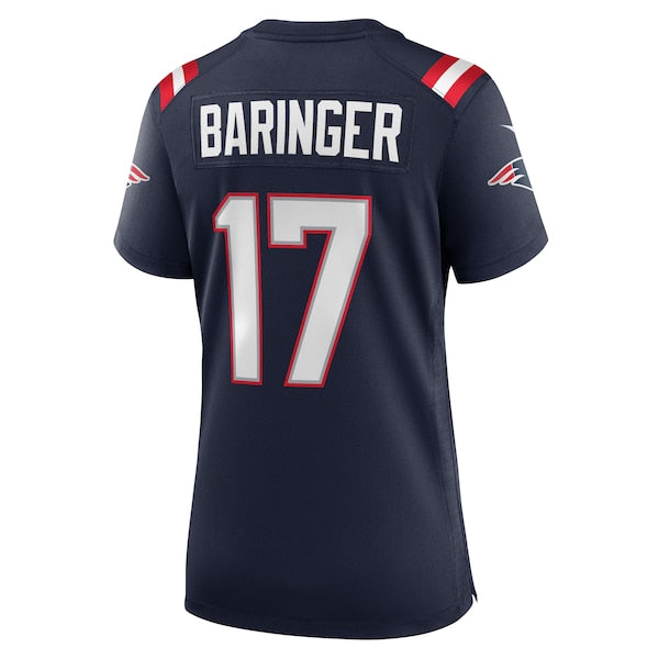 Bryce Baringer New England Patriots Nike Women's Team Game Jersey - Navy - Image 3