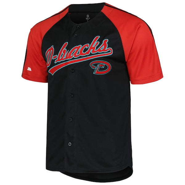 Arizona Diamondbacks Stitches Team Raglan Jersey - Black - Image 2