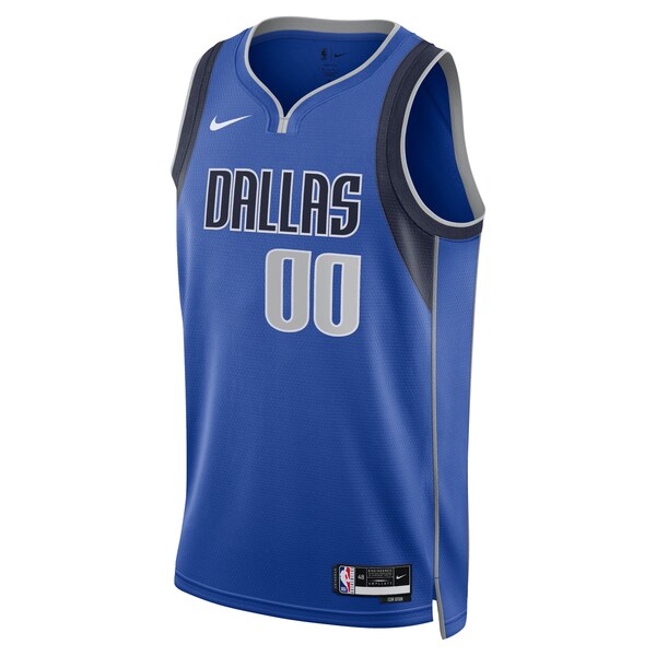 Dallas Mavericks Nike Unisex Swingman Custom Jersey Blue - Icon Edition - Image 2
