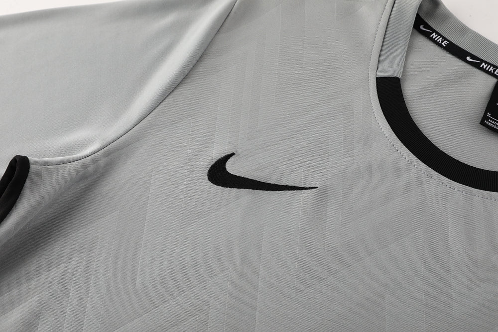 Nike Short Sleeve Training Jersey Set-ND06- Gray - Image 5
