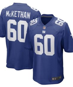 Marcus McKethan New York Giants Nike Game Player Jersey - Royal
