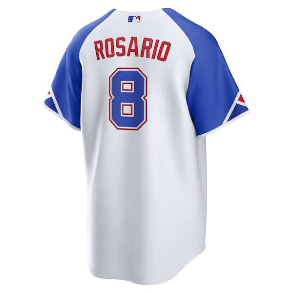 Eddie Rosario Atlanta Braves Nike 2023 City Connect Replica Player Jersey - White - Image 3