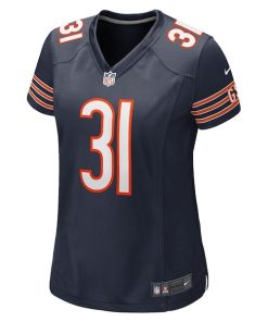 Alternative view of Jaylon Jones Chicago Bears Nike Women's Game Player Jersey - Navy