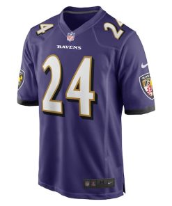 Alternative view of Jadeveon Clowney Baltimore Ravens Nike  Game Jersey -  Purple