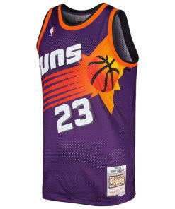 Alternative view of Cedric Ceballos Phoenix Suns 1992/93 Hardwood Classics Swingman Jersey - Purple