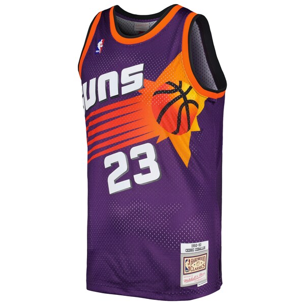 Cedric Ceballos Phoenix Suns 1992/93 Hardwood Classics Swingman Jersey - Purple - Image 2