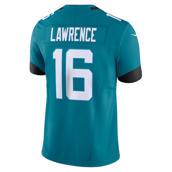Trevor Lawrence Jacksonville Jaguars Nike Vapor F.U.S.E. Limited Jersey - Teal - Image 3