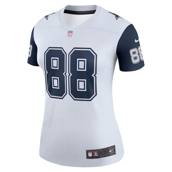 CeeDee Lamb Dallas Cowboys Nike Women's 2nd Alternate Legend Jersey - White - Image 2