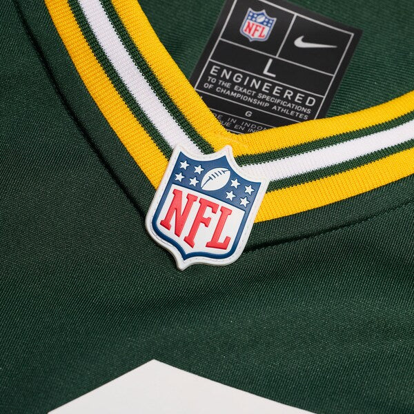 Nate Hobbs Green Bay Packers Nike Team Game Jersey - Green - Image 4