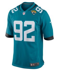 Alternative view of Esezi Otomewo Jacksonville Jaguars Nike Team Game Jersey -  Teal