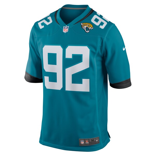 Esezi Otomewo Jacksonville Jaguars Nike Team Game Jersey - Teal - Image 2