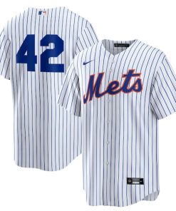 New York Mets Nike Home  2025 Jackie Robinson Day Replica Jersey - White