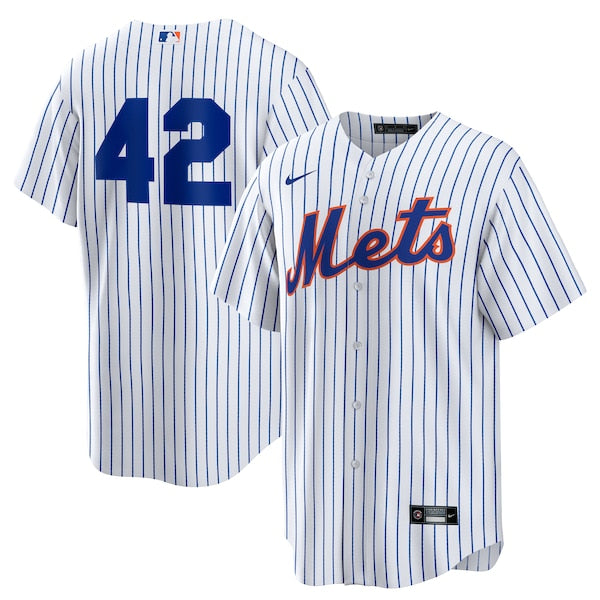 New York Mets Nike Home 2025 Jackie Robinson Day Replica Jersey - White