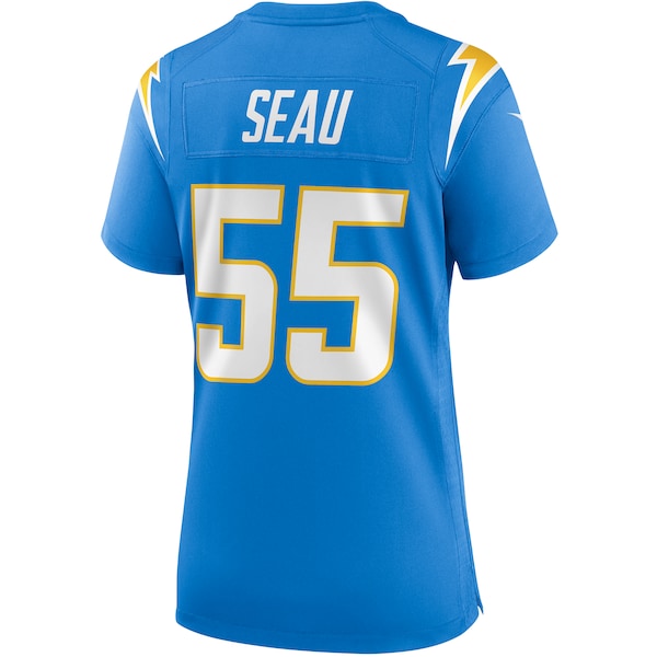 Junior Seau Los Angeles Chargers Nike Women's Game Retired Player Jersey - Powder Blue/Royal - Image 4