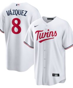 Christian Vazquez Minnesota Twins Nike Home Replica Jersey - White