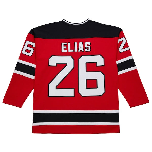 Patrik Elias New Jersey Devils 1999-00 Power Play Jersey - Red - Image 3