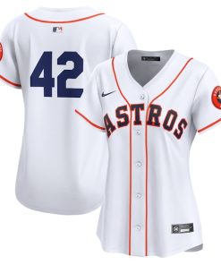 Houston Astros Nike Women's 2024 Jackie Robinson Day Home Limited Jersey?¨C White