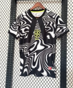 Brazil National Team Nike 2026 Away Jersey - Black / White