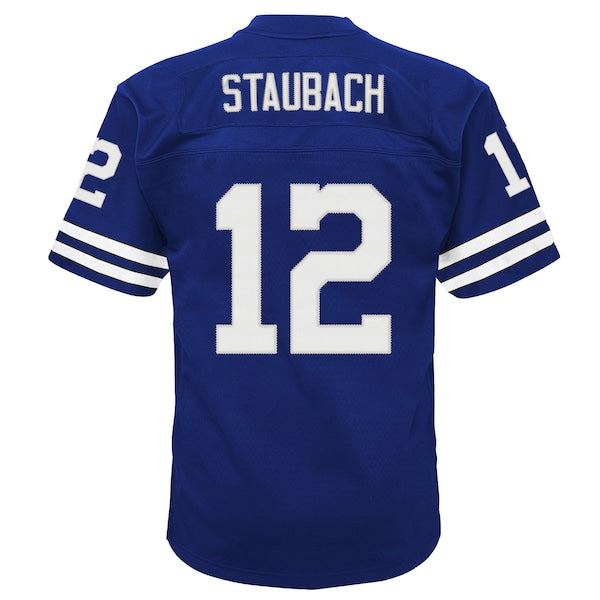 Roger Staubach Dallas Cowboys Preschool 1971 Retired Player Legacy Jersey - Navy - Image 3