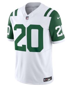 Alternative view of Breece Hall New York Jets Nike Classic Alternate Vapor F.U.S.E. Limited Jersey - White
