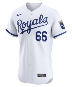 Alternative view of James Macarthur Kansas City Royals Nike Home Elite Player Jersey - White