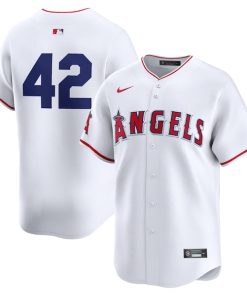 Los Angeles Angels Nike 2024 Jackie Robinson Day Home Limited Jersey?¨C White