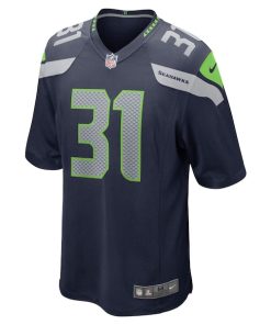 Alternative view of Kam Chancellor Seattle Seahawks Nike Retired Player Game Jersey - College Navy