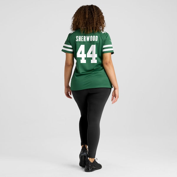 Jamien Sherwood New York Jets Nike Women's Team Game Jersey - Legacy Green - Image 6