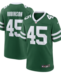 Mark Robinson New York Jets Nike Team Game Jersey - Legacy Green