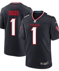 Stefon Diggs Houston Texans Nike Game Jersey - Navy