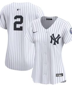 Derek Jeter New York Yankees Nike Women's Home Limited Player Jersey - White