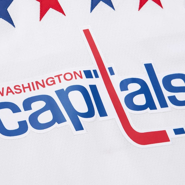 Alexander Ovechkin Washington Capitals 2012/13 Alternate Captain Blue Line Player Jersey - White/Black - Image 10