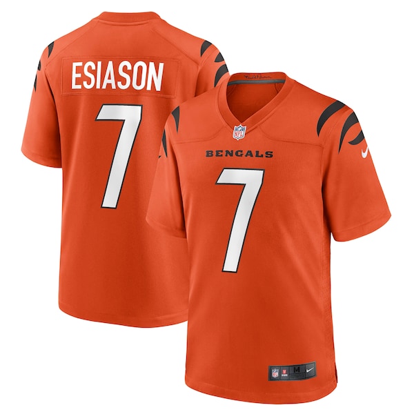 Boomer Esiason Cincinnati Bengals Nike Retired Player Alternate Game Jersey - Orange/Black - Image 2
