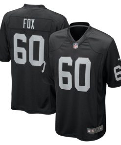 Tomari Fox Las Vegas Raiders Nike Team Game Jersey -  Black