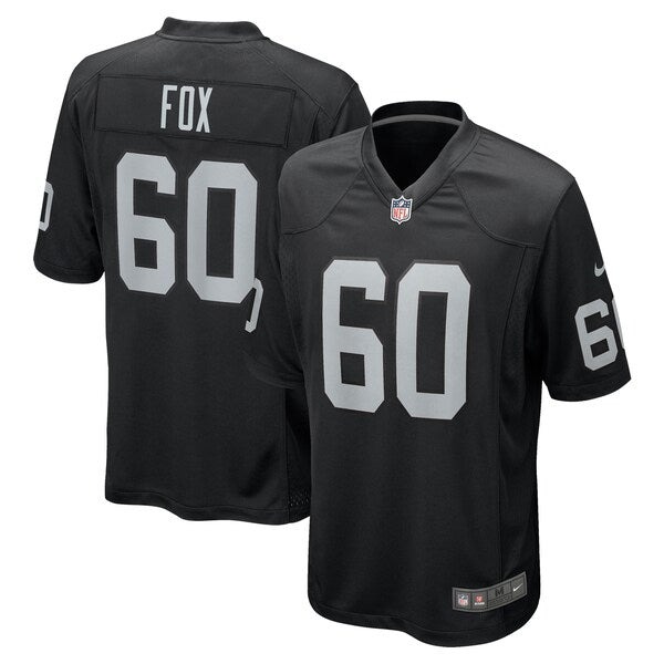 Tomari Fox Las Vegas Raiders Nike Team Game Jersey - Black