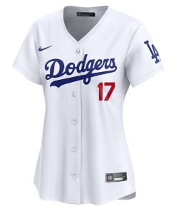 Alternative view of Shohei Ohtani Los Angeles Dodgers Nike Women's Home Limited Player Jersey - White