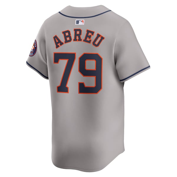 Jose Abreu Houston Astros Nike Away Limited Player Jersey - Gray - Image 3