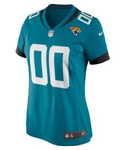 Alternative view of Jacksonville Jaguars Nike Women's Alternate Custom Jersey - Teal