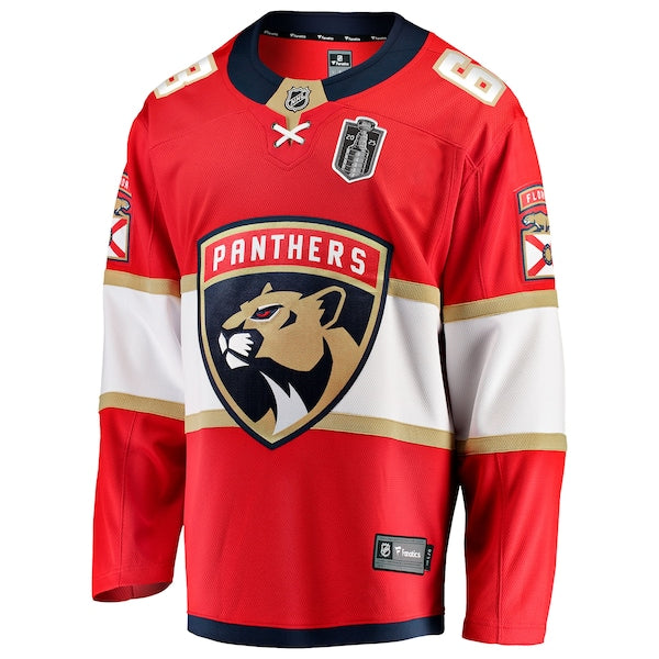 Brad Marchand Florida Panthers 2025 Stanley Cup Final Home Breakaway Player Jersey - Red - Image 2