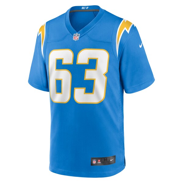 Corey Linsley Los Angeles Chargers Nike Game Player Jersey - Powder Blue - Image 2