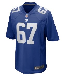 Alternative view of Justin Pugh New York Giants Nike  Game Jersey -  Royal